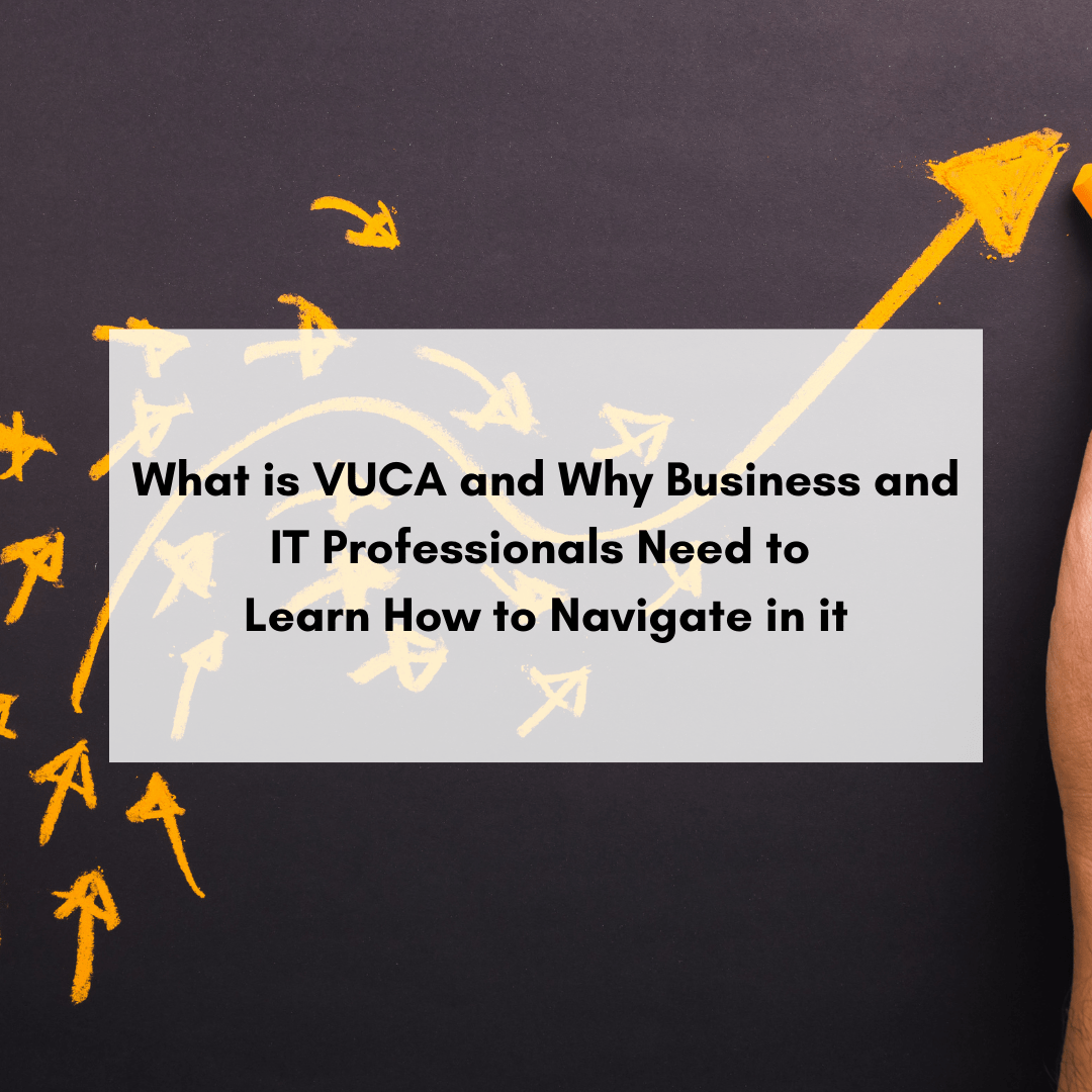 What is VUCA and Why Business and IT Professionals Need to Learn How to Navigate in it